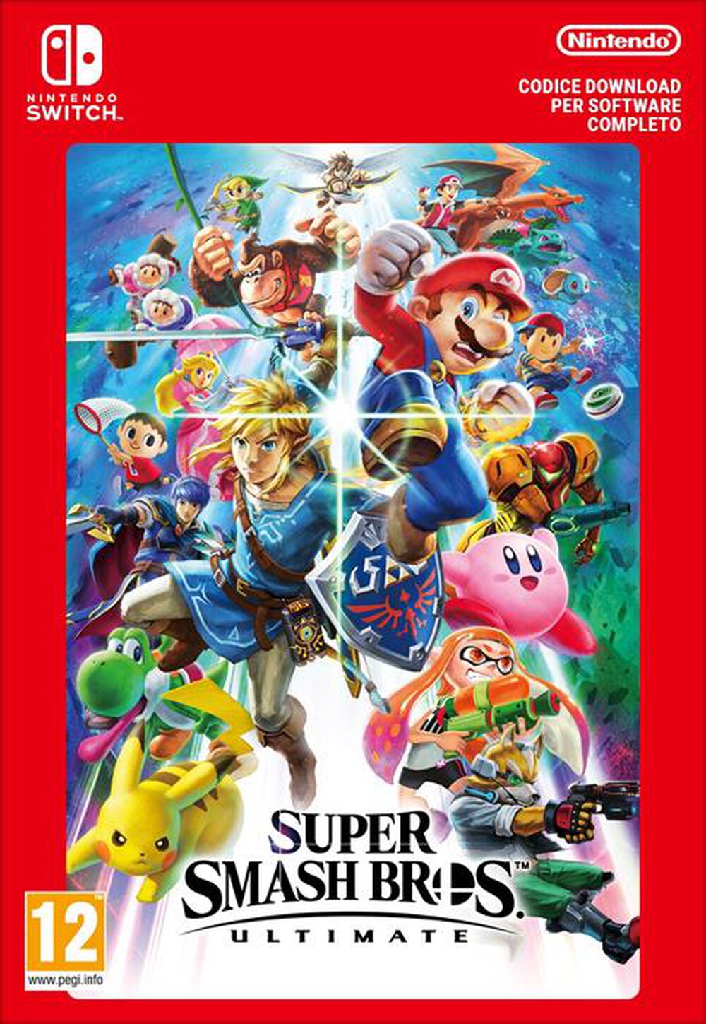 Immagine del prodotto NINTENDO - SUPER SMASH BROS. ULTIMATE - COD. DOWNLOAD