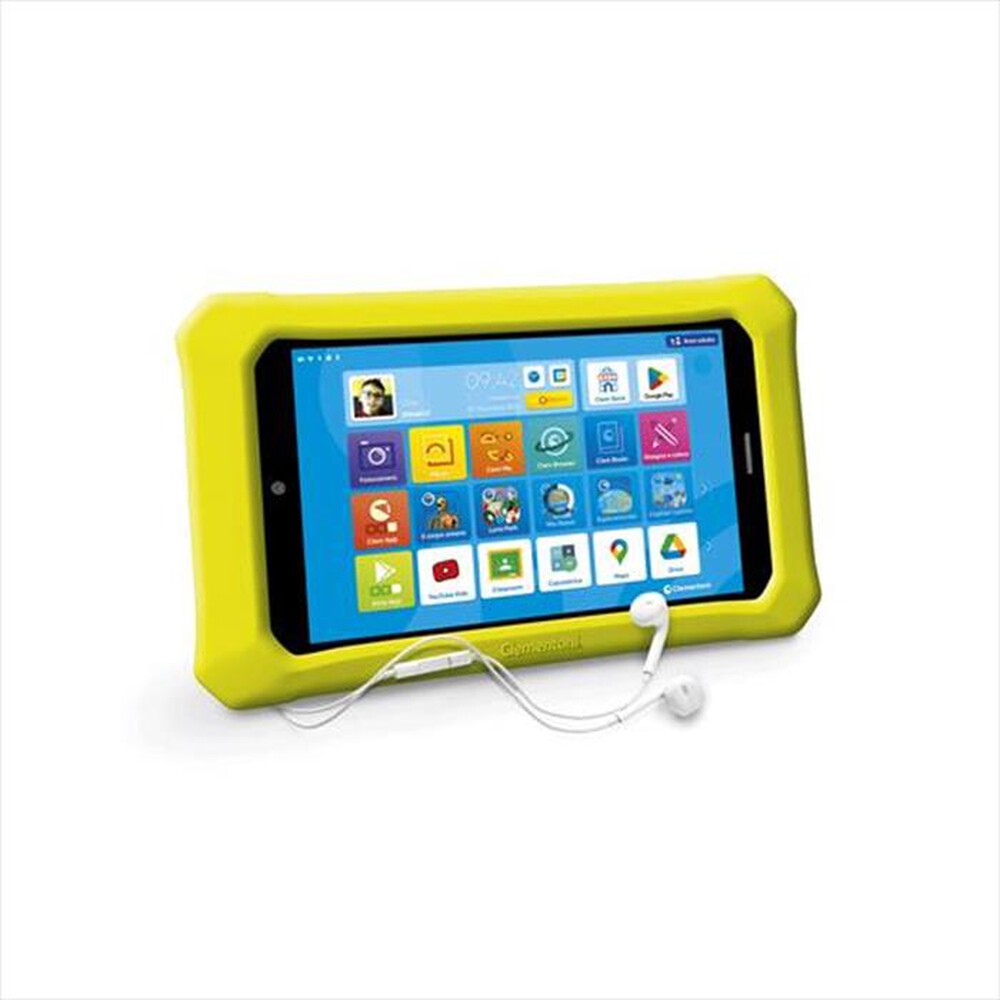 "CLEMENTONI - Tablet per bambini CLEMPAD PRO 8 6-12 ANNI-Multicolore"
