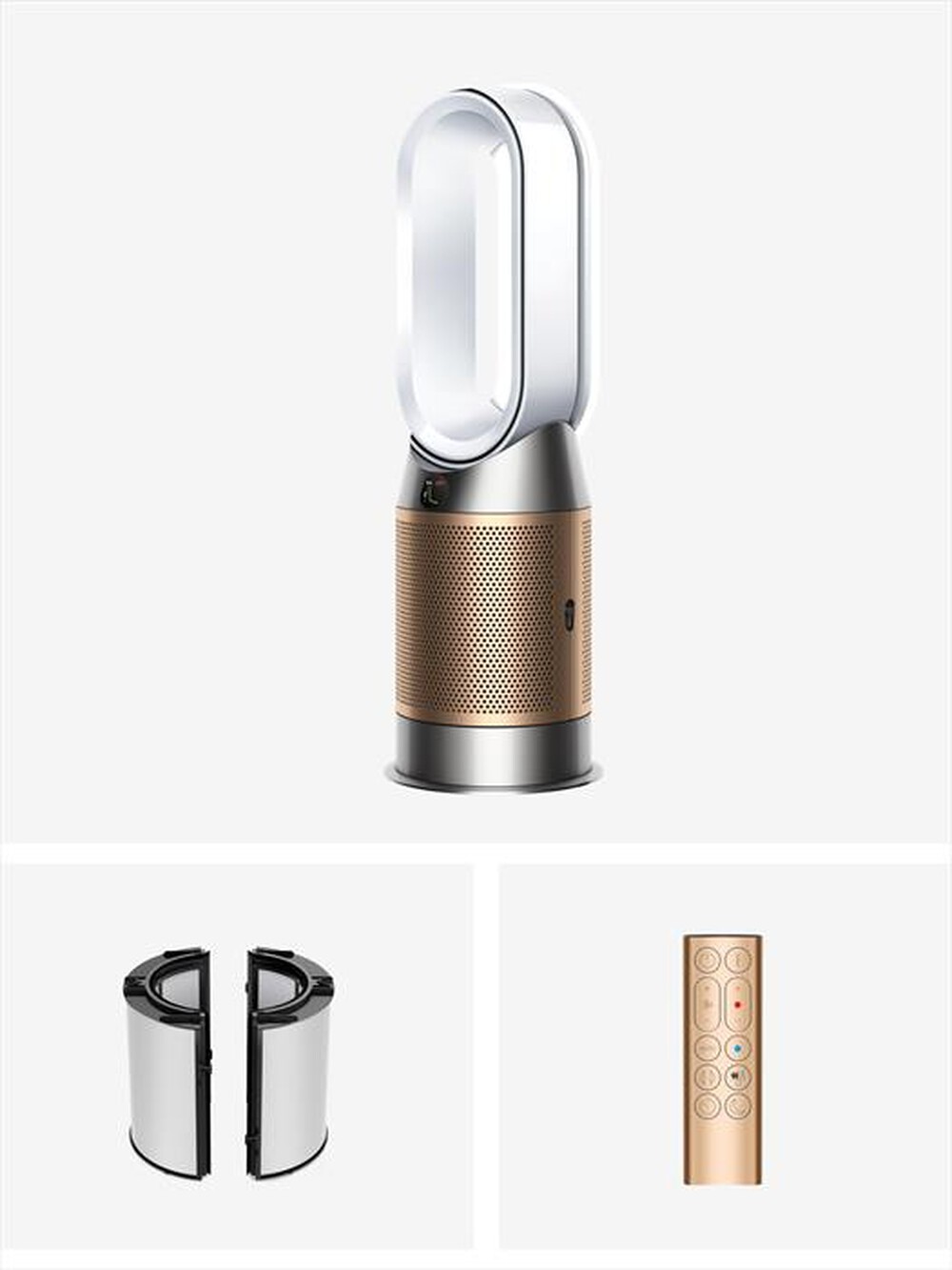 "DYSON - PURIFIER HOT+COOL HP2 DE-NOX-White/Gold"