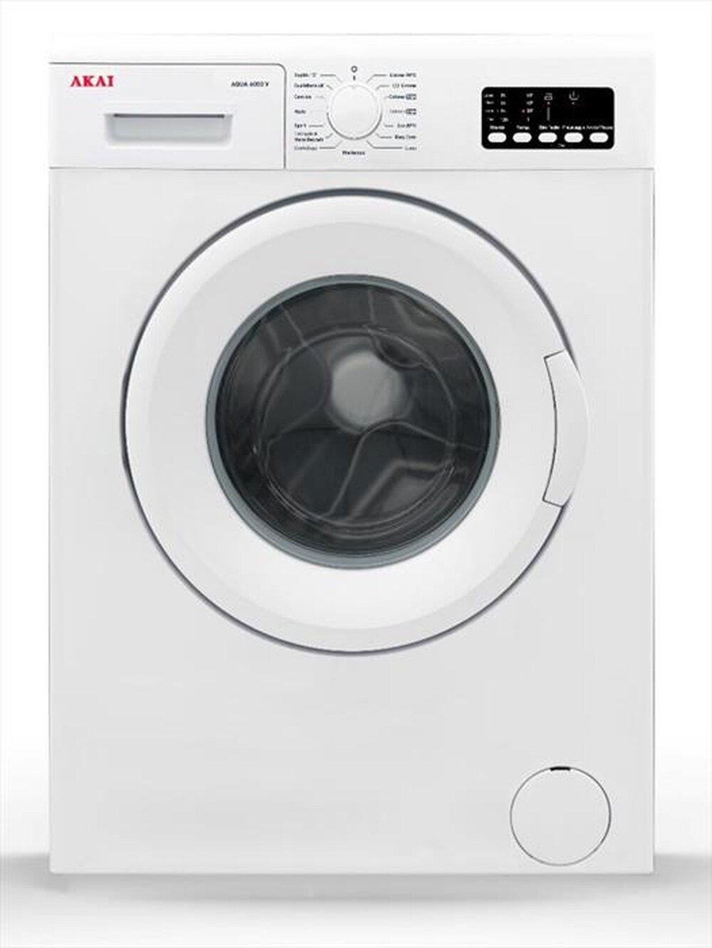 "AKAI - Lavatrice AQUA6003NV 6 Kg Classe D-Bianco"