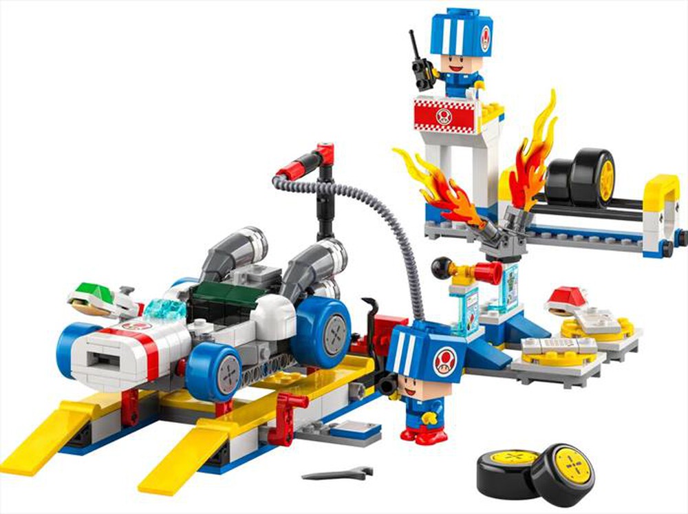 "LEGO - SUPER MARIO Mario Kart: Officina di Toad - 72035-Multicolore"