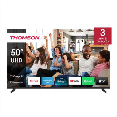 THOMSON - Smart TV LED UHD 4K 50" 50UG4S14-nero