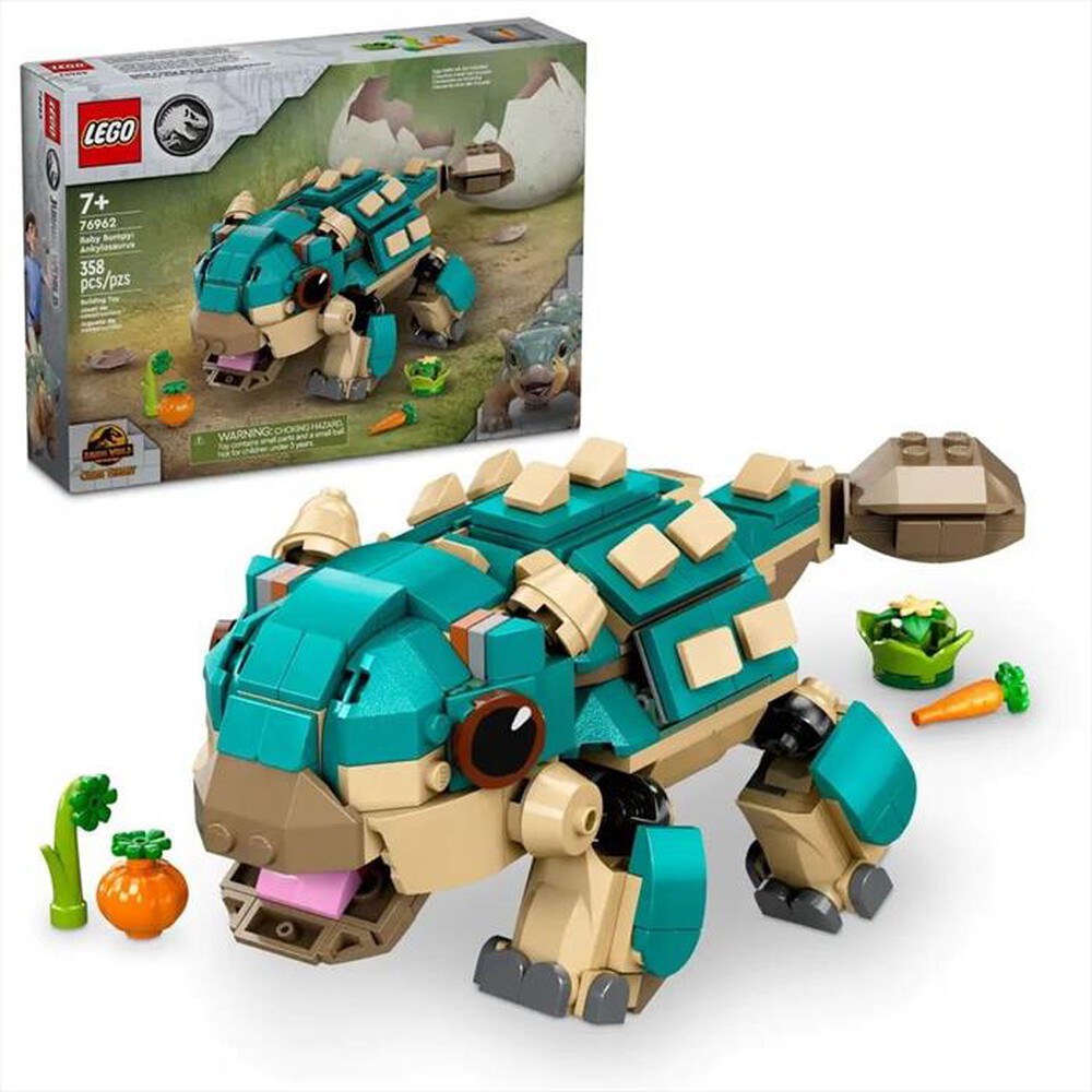 "LEGO - Baby Bumpy: anchilosauro - 76962-Multicolore"