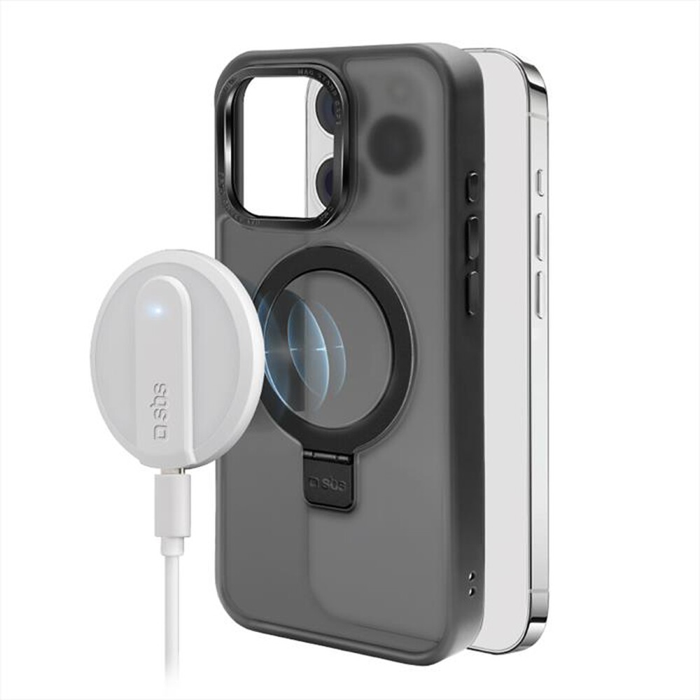 "SBS - Cover TEMAGCOVSTIP1567PK per iPhone 15 Pro Max-Nero"