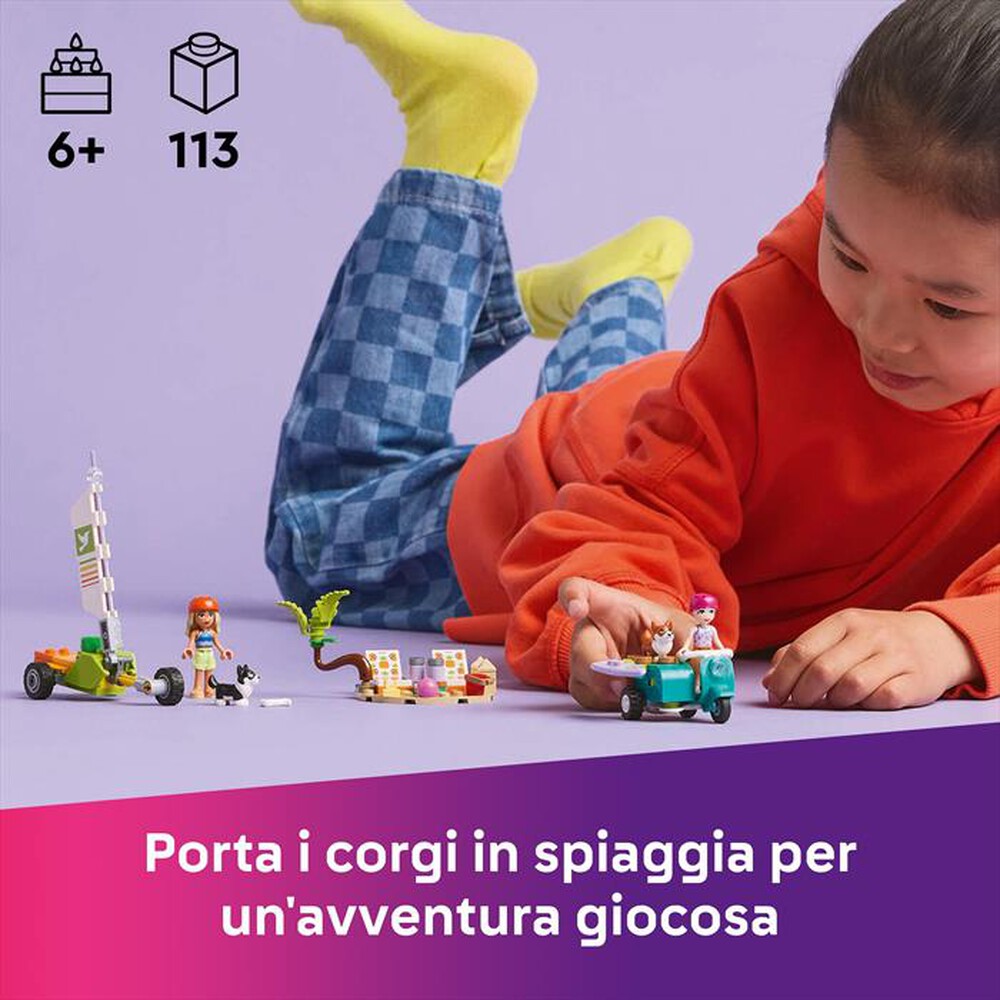 Immagine del prodotto LEGO - FRIENDS Avventure canine windskate e sidecar 42641