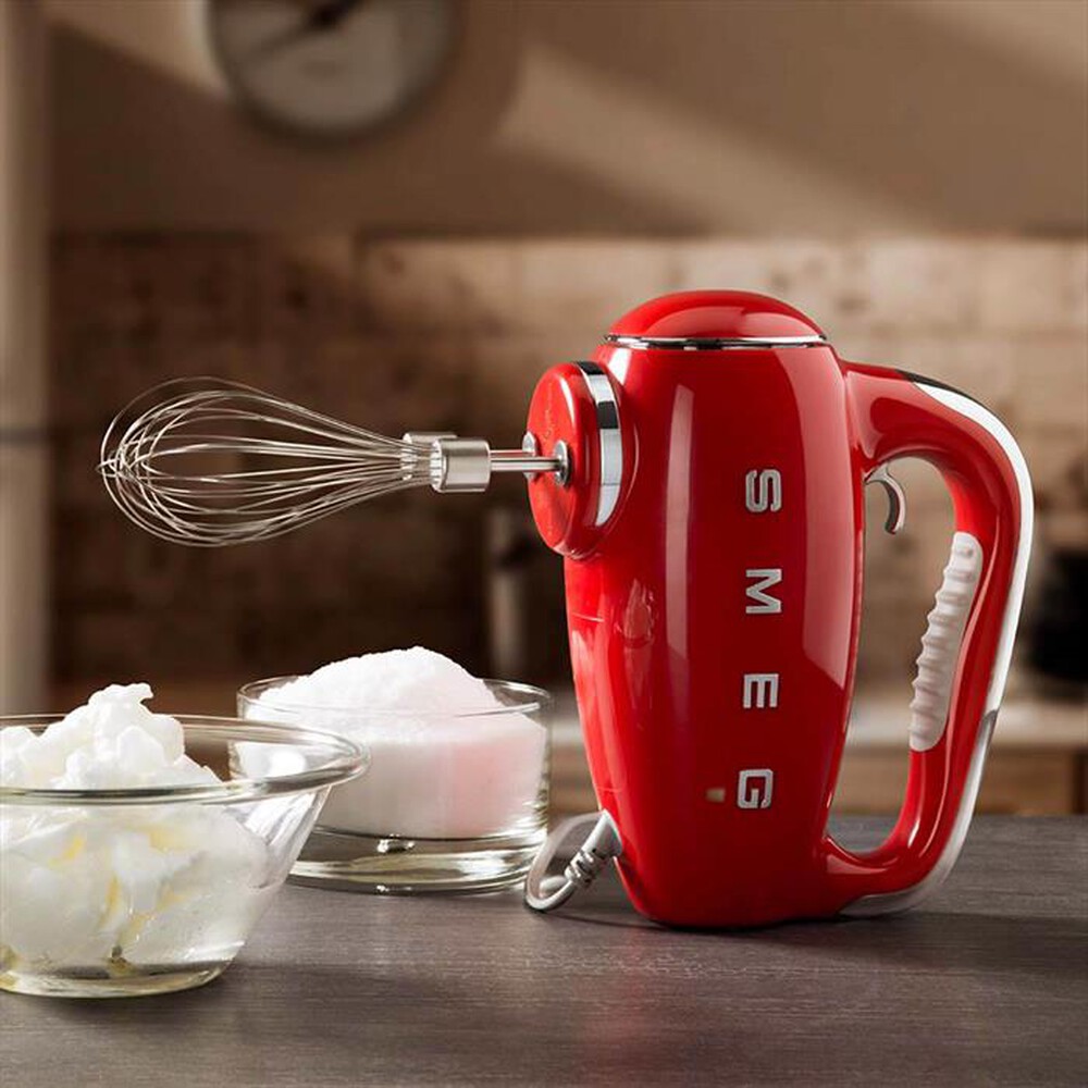 "SMEG - Sbattitore 50's Style – HMF01RDEU-Rosso"