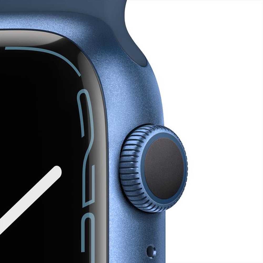 Immagine del prodotto APPLE - Watch Series 7 GPS 45mm Alluminio-Cinturino Sport Azzurro