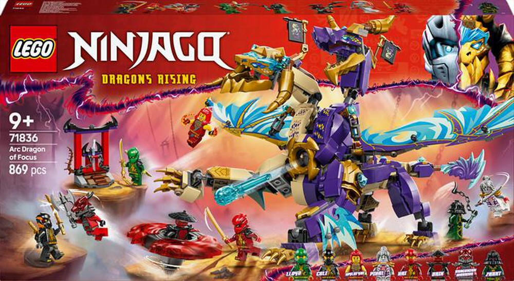 "LEGO - NINJAGO Arco Dragone della Concentrazione - 71836"