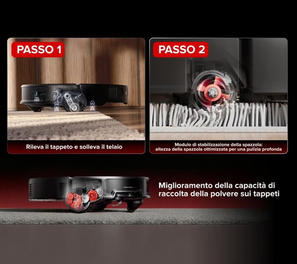 Immagine del prodotto ROBOROCK - Robot lava e aspira SAROS 20X-nero