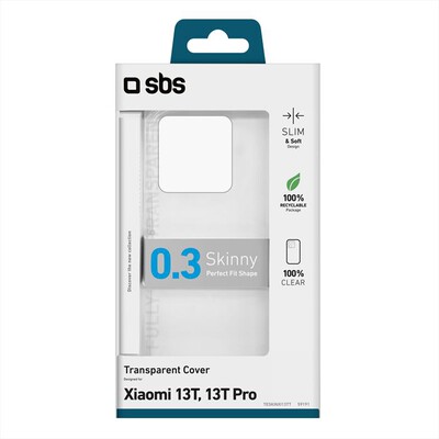 SBS - Cover skinny TESKINXI13TT Xiaomi 13T/13T Pro-Trasparente
