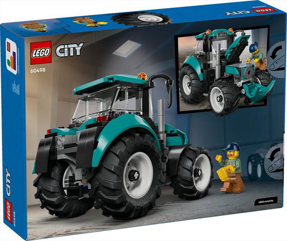 Immagine del prodotto LEGO - CITY Trattore - 60498-Multicolore