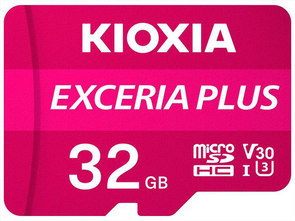 "KIOXIA - MICROSD EXCERIA PLUS MPL1 UHS-1 32GB-Rosa"