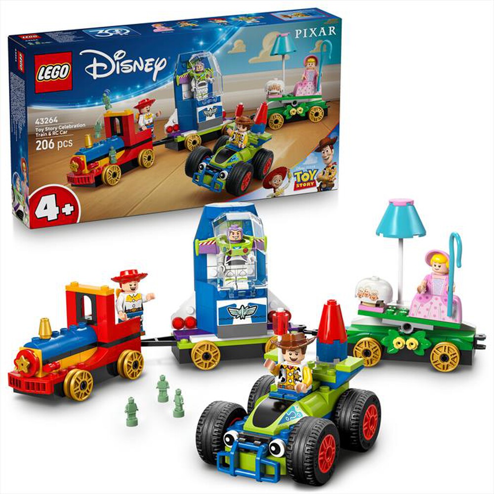 "LEGO - TOY STORY: TRENO E AUTO RC CELEBRATIVI-,"