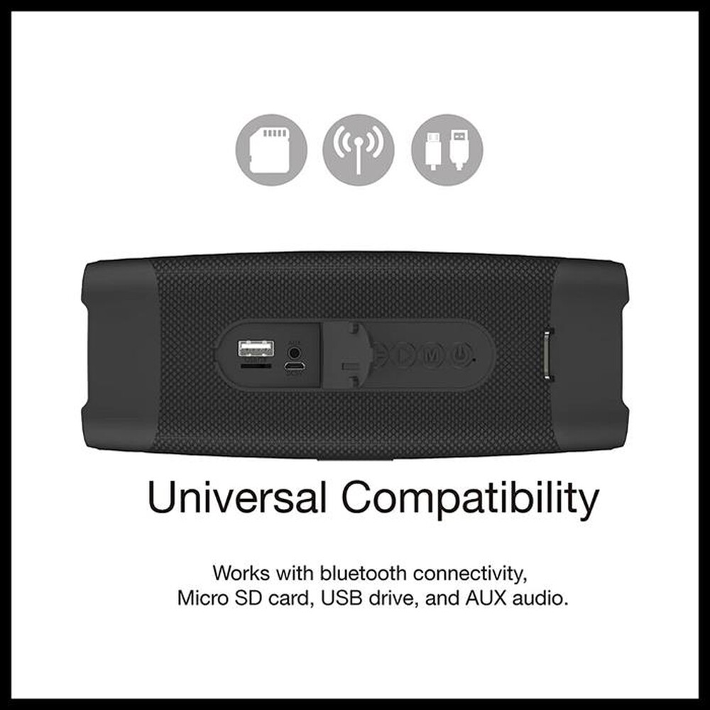 Immagine del prodotto ENERGIZER - BTS105 SPEAKER PORTATILE BLUETOOTH-NERO