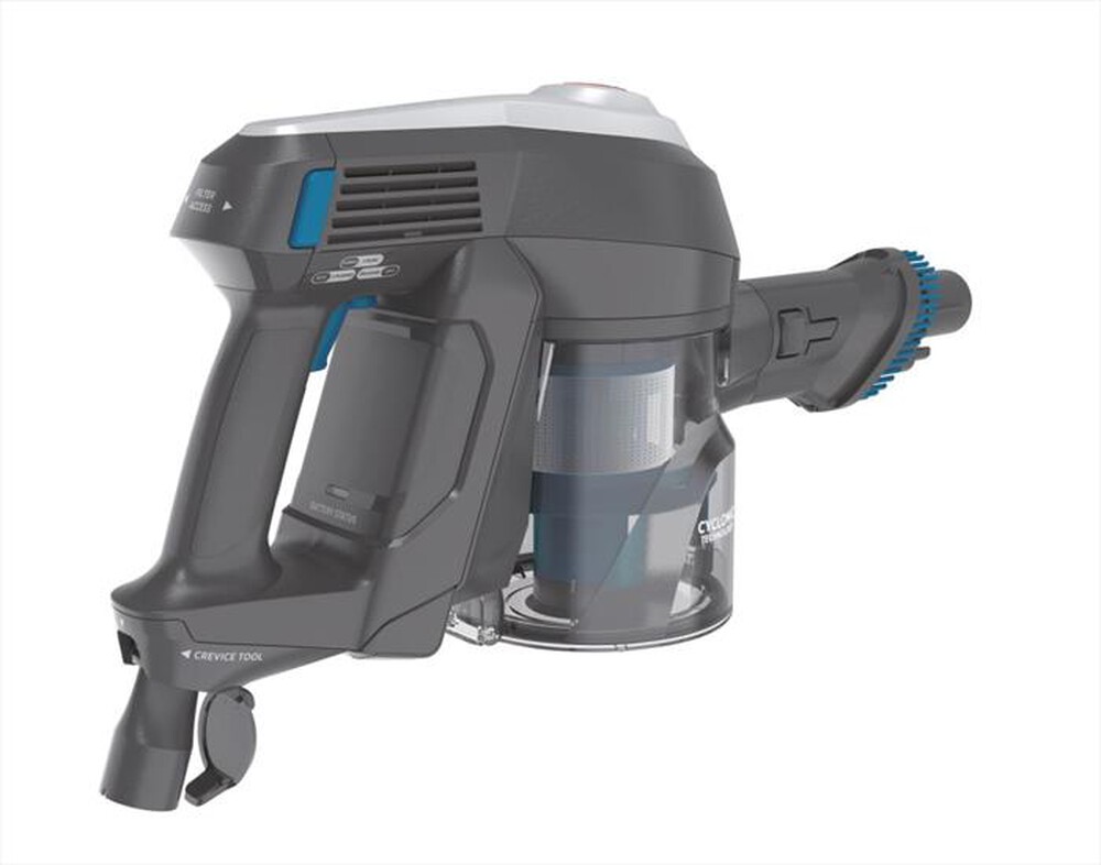 "HOOVER - Scopa elettrica H-FREE 100 HF122CAR 011-Blu/Titanio"