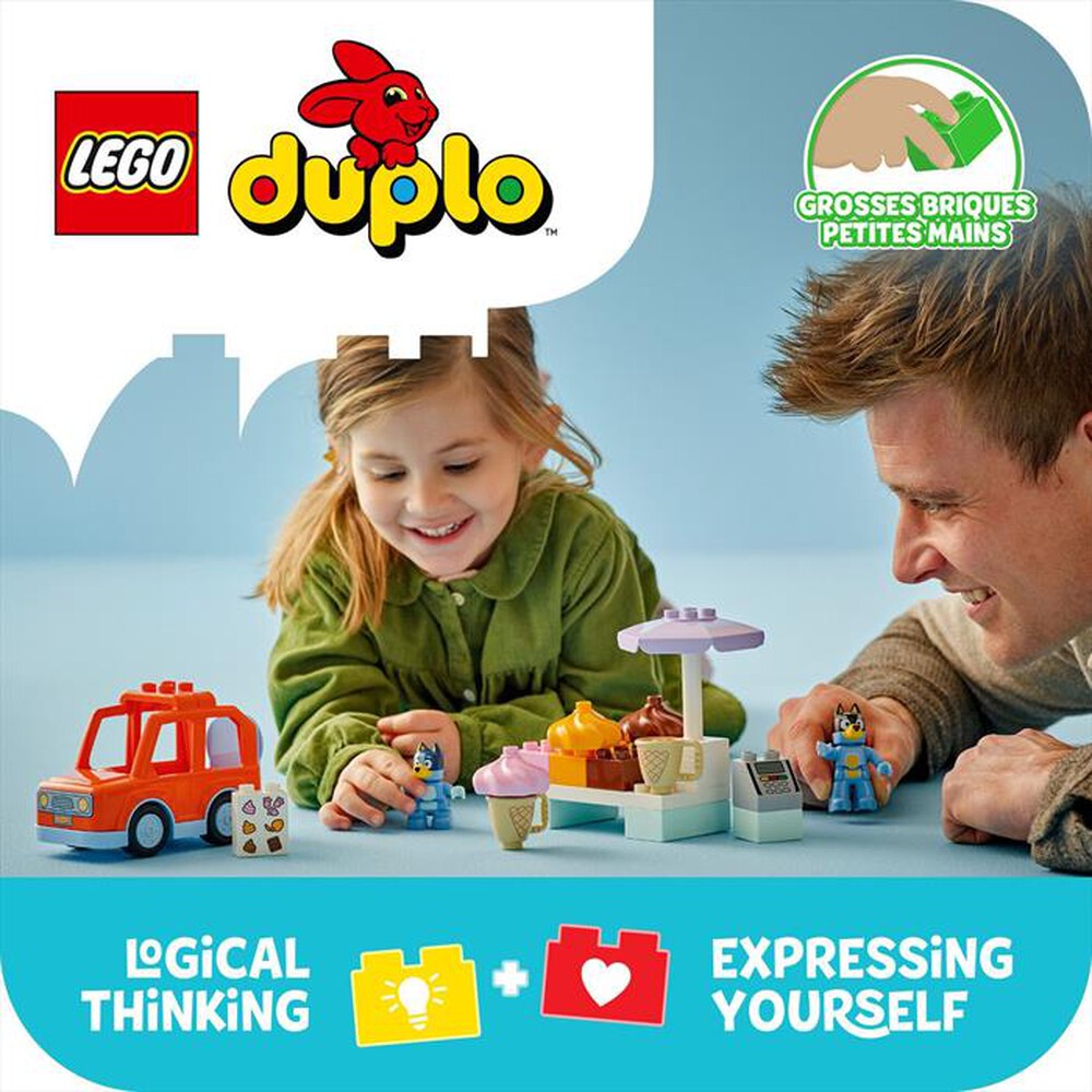 Immagine del prodotto LEGO - DUPLO BLUEY Visita alla gelateria di BLUEY 10458