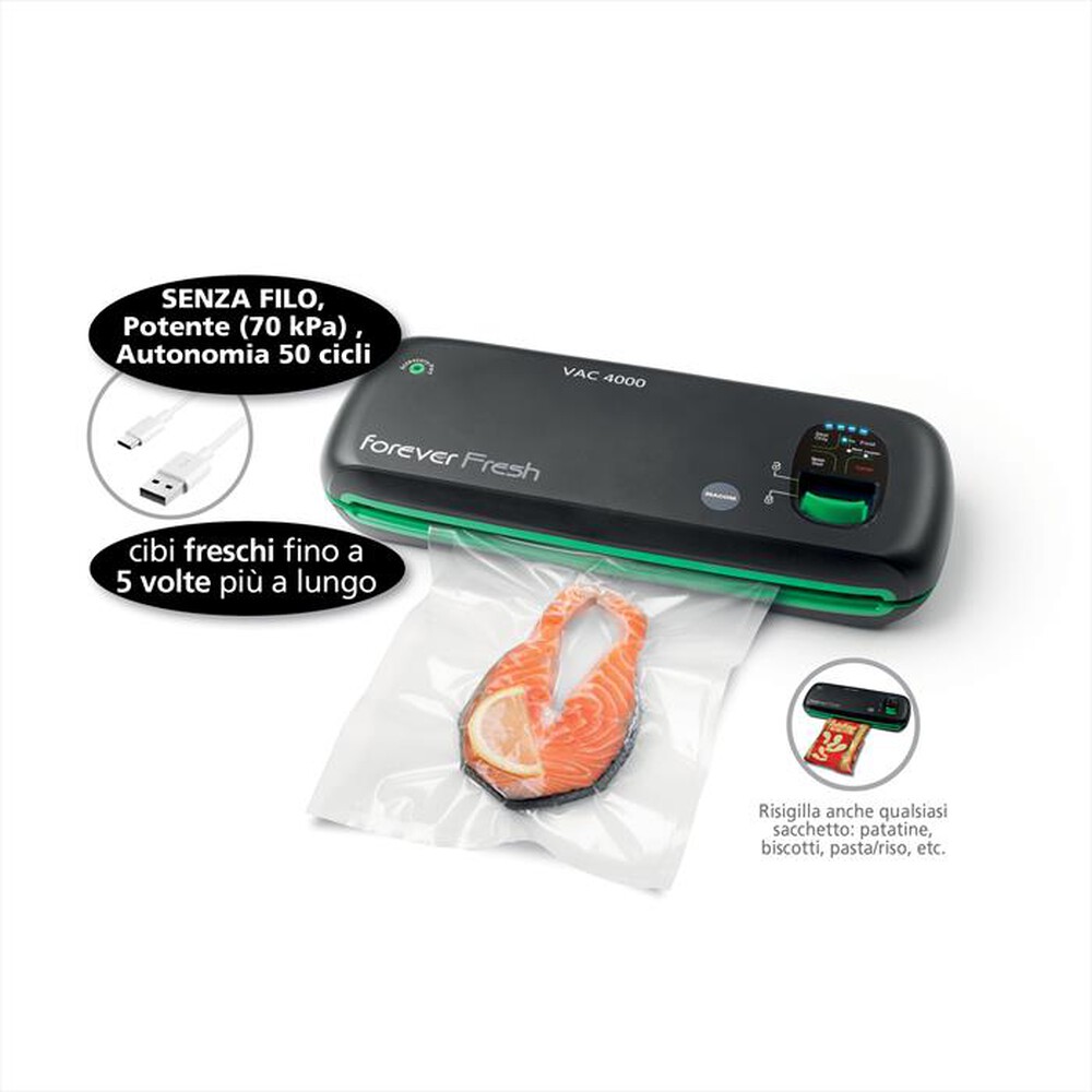 Immagine del prodotto MACOM - Macchina sottovuoto cordless VAC4000