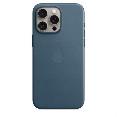 APPLE - Custodia MagSafe tessuto iPhone 15 Pro Max-Blu Pacifico