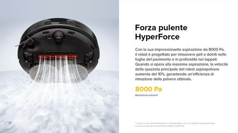 Immagine del prodotto ROBOROCK - Aspirapolvere robot QR 598-Black