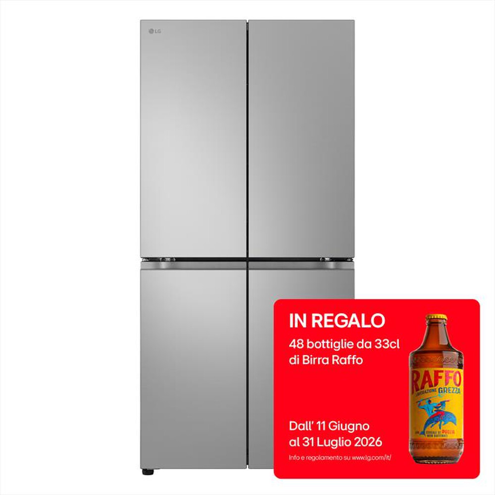 Immagine del prodotto LG - Frigorifero 4 porte GMB860PYDE Classe E 530L-Argento