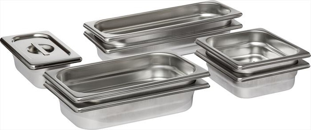 "AEG - A9OZS10 Steam Set vapore 4 contenitori-Inox"