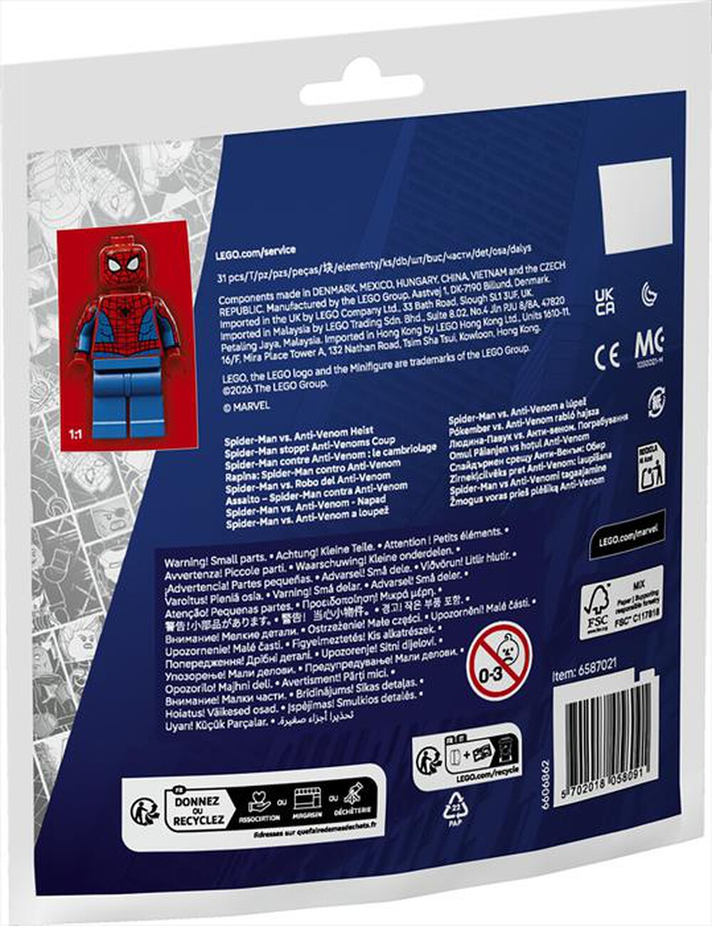 Immagine del prodotto LEGO - 30725 RAPINA: SPIDER-MAN CONTRO ANTI-VENOM-Multicolore