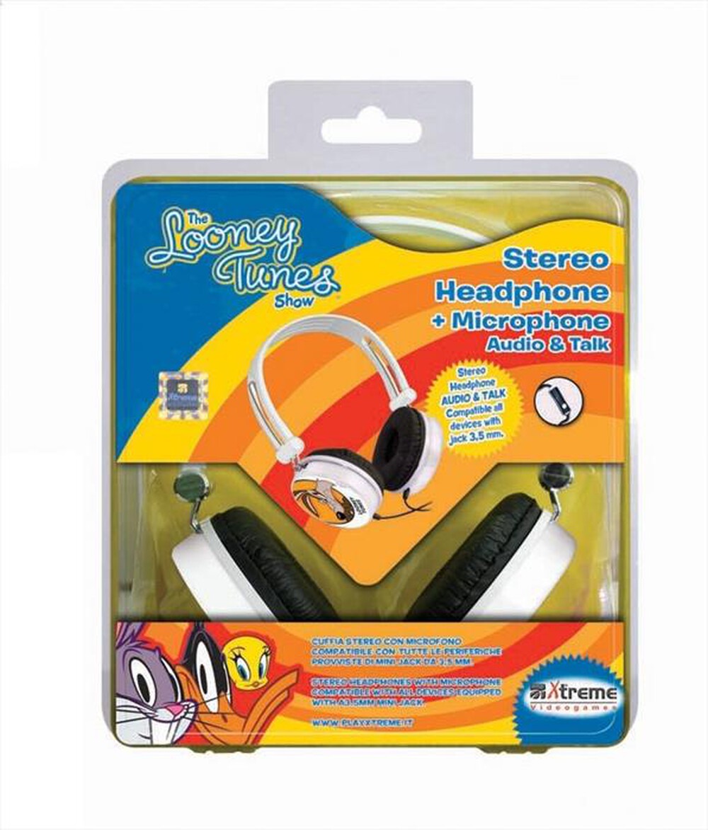 Immagine del prodotto XTREME - 33658 - Cuffia Audio WILLY COYOTE & ROAD RUNNER-WILLY COYOTE & ROAD RUNNER