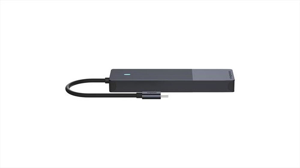 Immagine del prodotto RAPOO - Multiport Adapter UCM-2002-Space Grey/Grigio Metallizzato