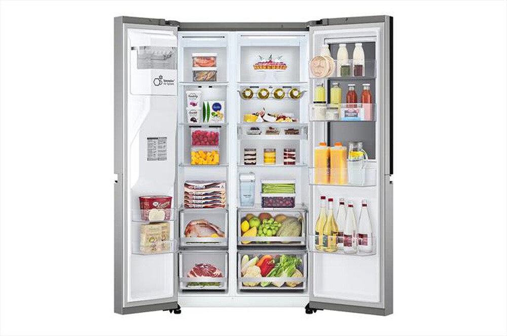 Immagine del prodotto LG - Frigorifero side by side GSXV91PZAE Classe E-Inox