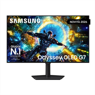 SAMSUNG - Monitor Gaming 32" 4K Odyssey OLED G7 - G732H-Black
