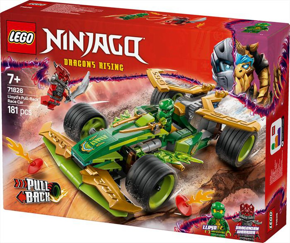 Immagine del prodotto LEGO - NINJAGO Racer pull-back di Lloyd 71828