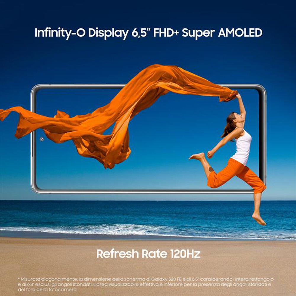 "SAMSUNG - GALAXY S20 FE-Cloud White"