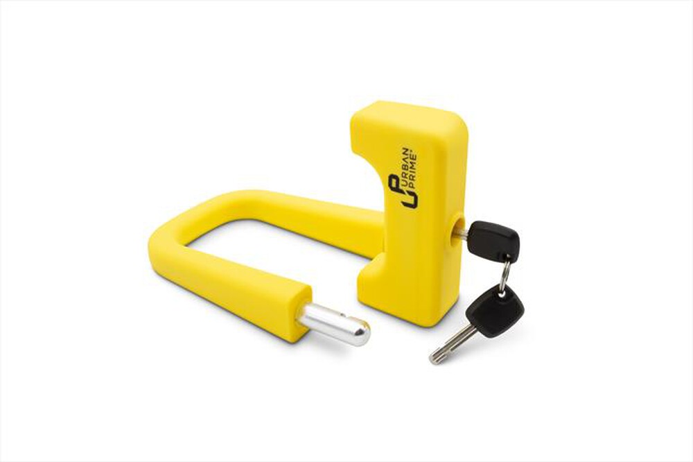 "URBAN PRIME - Lucchetto bici e monopattini HEAVY DUTY U LOCK-Giallo"