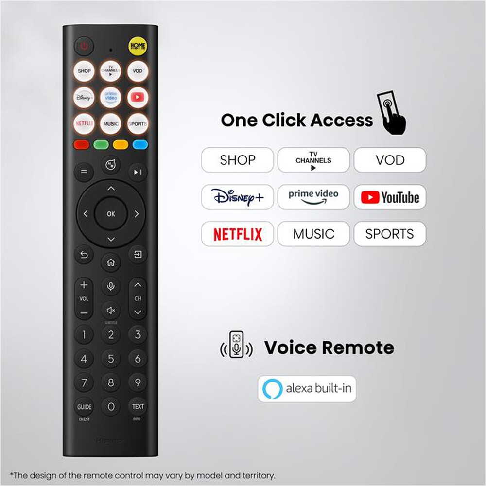 Immagine del prodotto HISENSE - Smart TV MINI LED 4K 55" 55U79SE-NERO