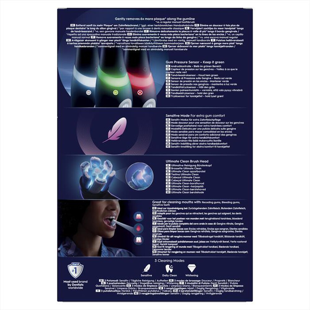Immagine del prodotto ORAL-B - Spazzolino elettrico IO3 DUO BOX PTHBR-NERO e ROSA