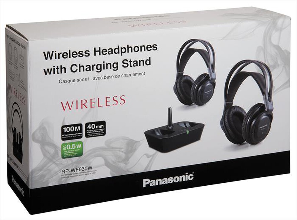 Immagine del prodotto PANASONIC - RP-WF830W (Cuffie wireless)-NERO