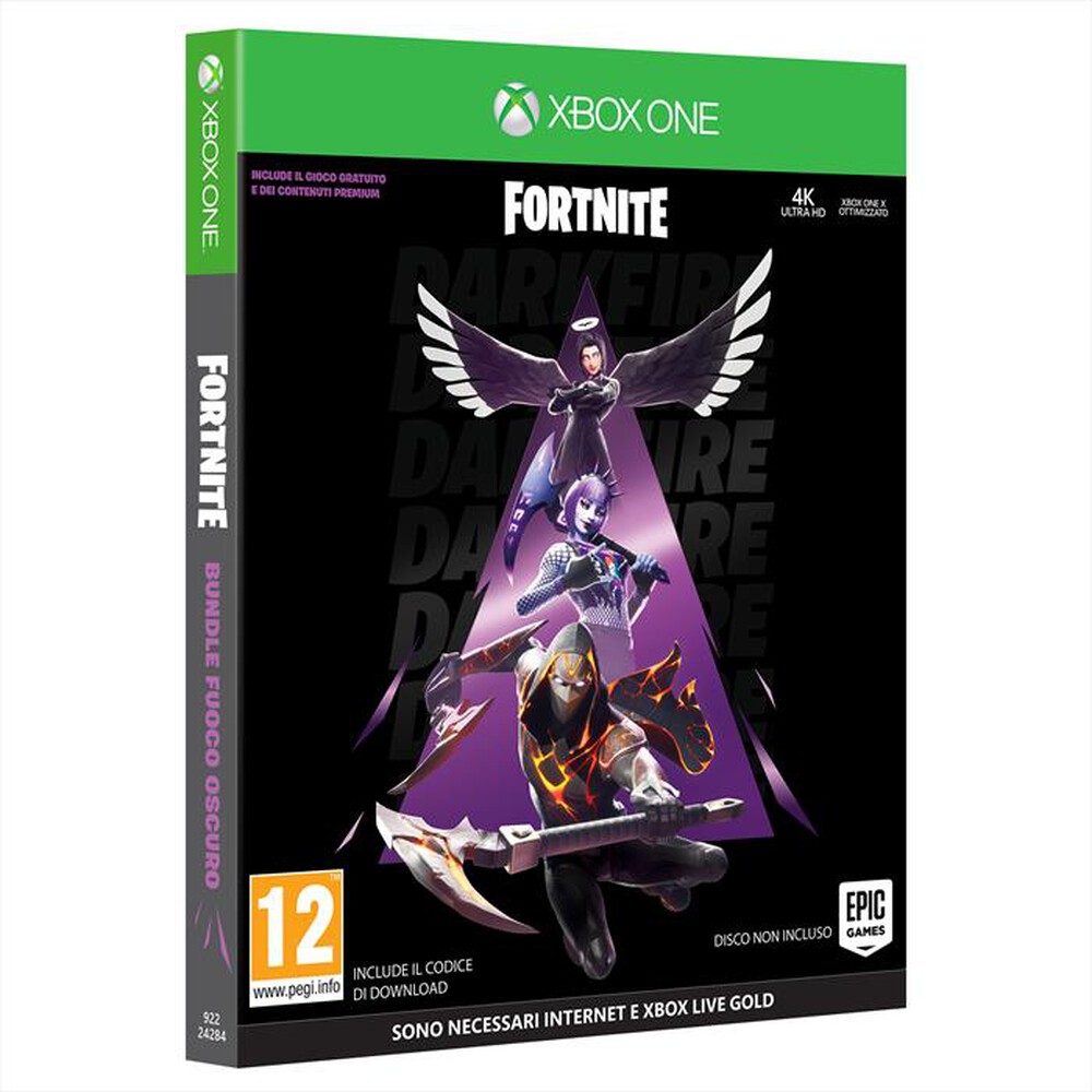 "WARNER GAMES - FORTNITE BUNDLE FUOCO OSCURO XBOX ONE"