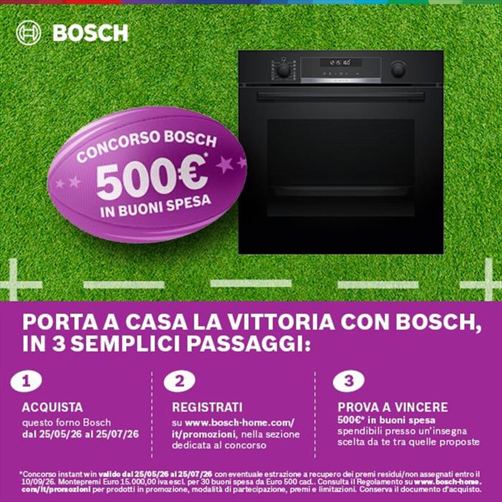Immagine del prodotto BOSCH - Forno pirolitico HBG578BB3 Classe A+-Black