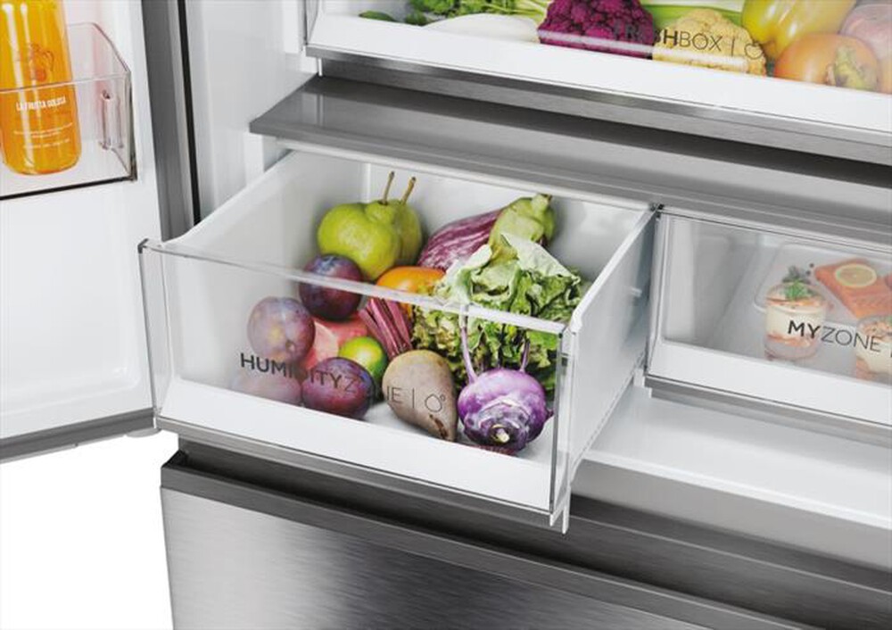 "HAIER - Frigorifero 4 porte HFR7819ENGC-Stainless steel"