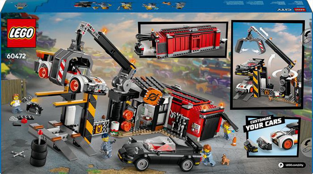 Immagine del prodotto LEGO - MY CITY Sfasciacarrozze con auto 60472