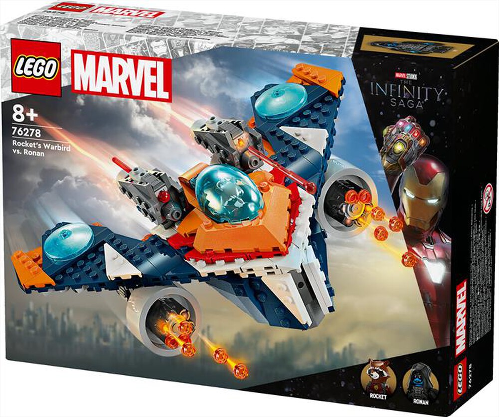 Immagine del prodotto LEGO - SUPER HEROES MARVEL Warbird Rocket vs Ronan 76278