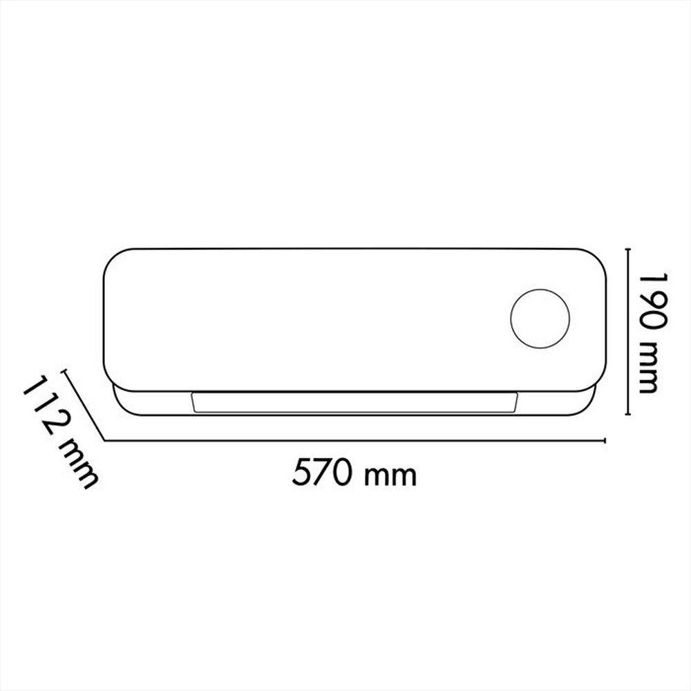 "ARGO - Termoventilatore CLOVER-Bianco"