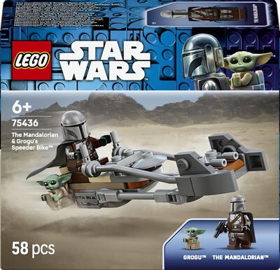 LEGO - STAR WARS Speeder Bike del Mandaloriano - 75436