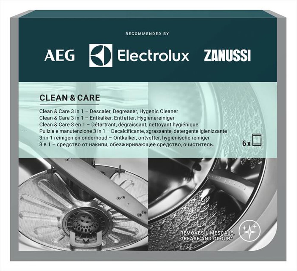 "ELECTROLUX - Clean and Care - 3 in 1 (6 pcs) M2GCP600"