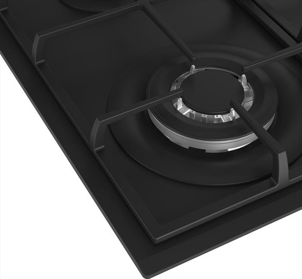 "BEKO - Piano cottura a gas HIYG64225SBO-Cristallo nero"