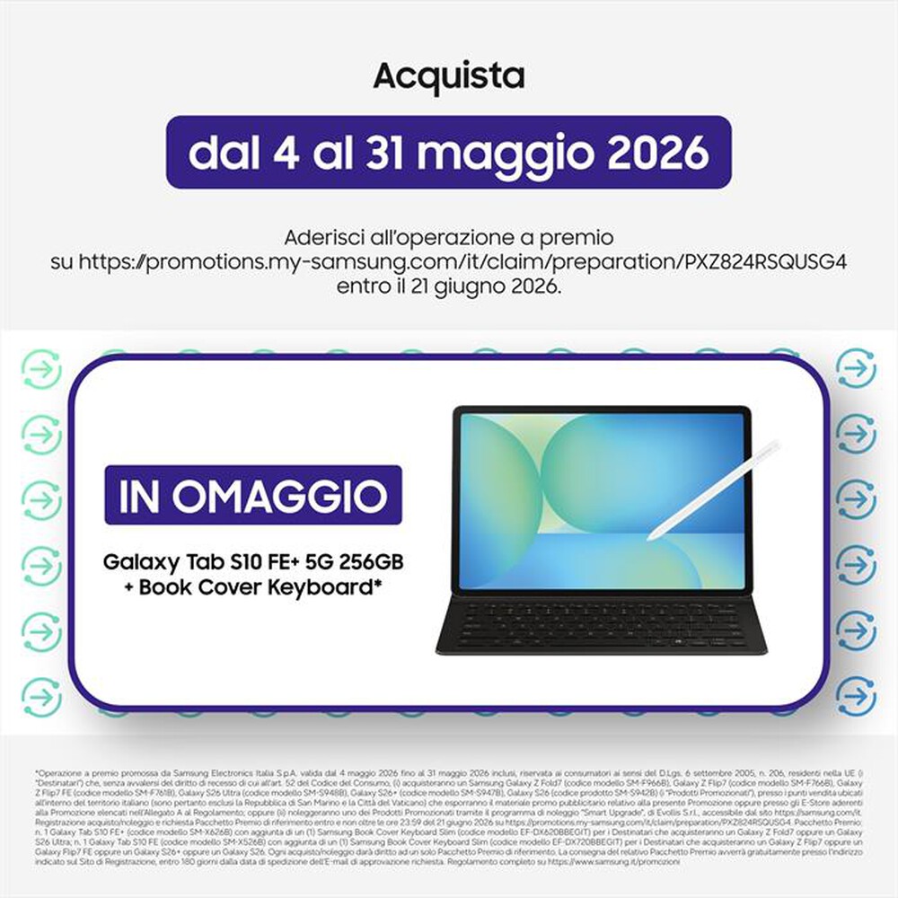 Immagine del prodotto SAMSUNG - Galaxy Z Fold7 12+512GB-Blue Shadow