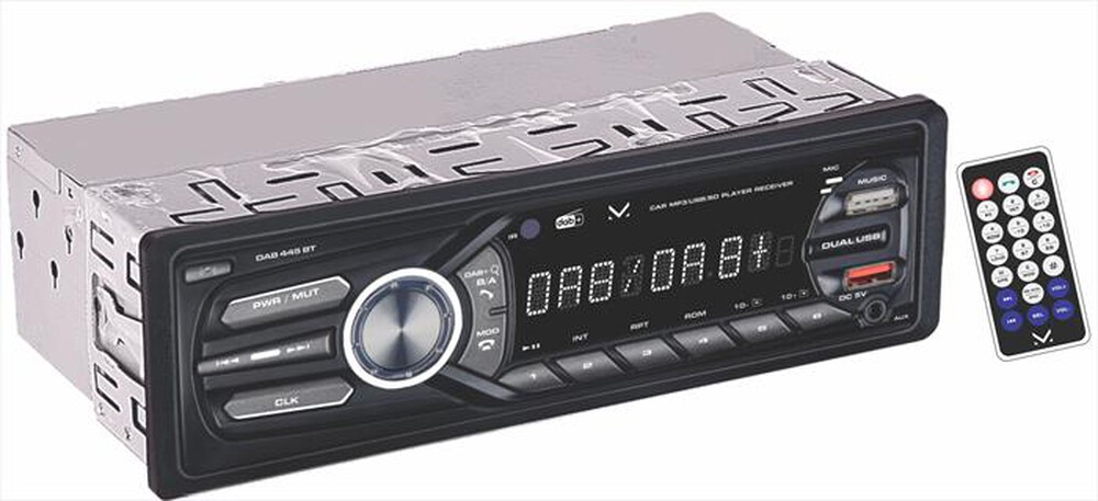 "MAJESTIC - Car stereo DAB 445 BT-NERO"