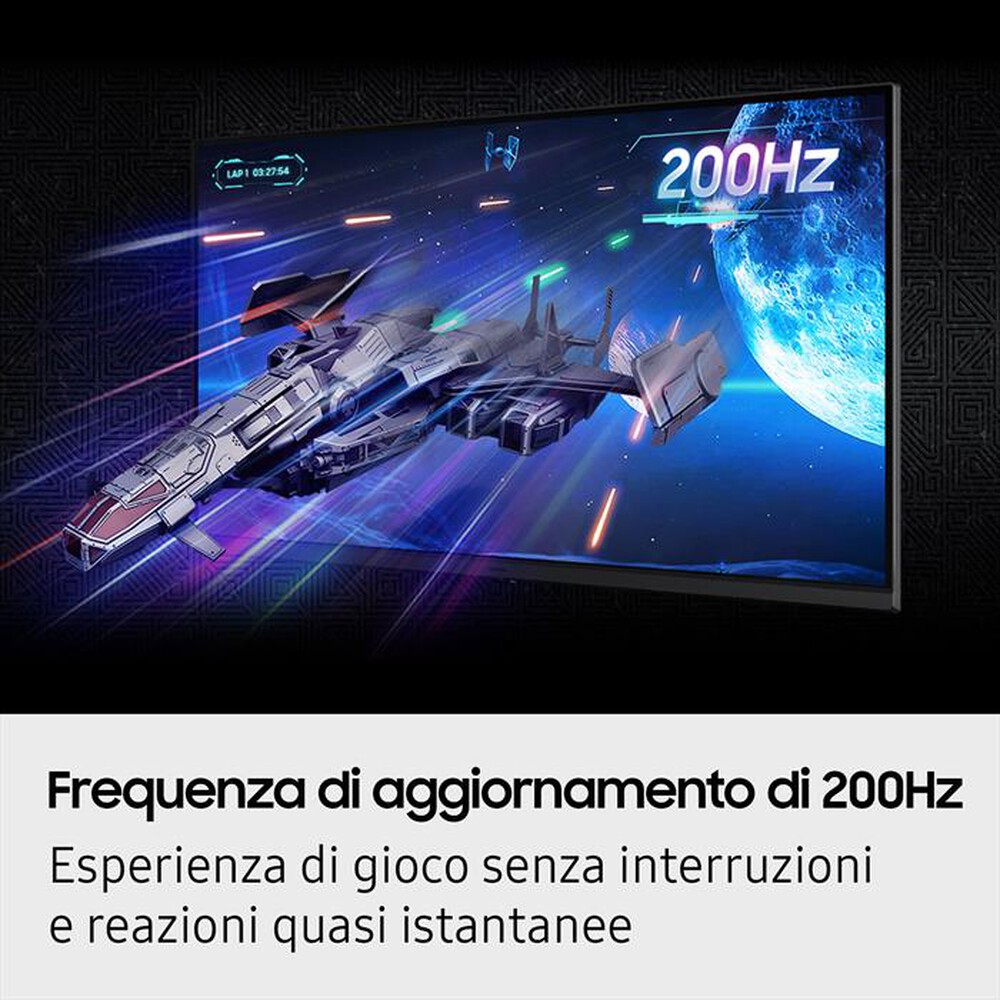 Immagine del prodotto SAMSUNG - MONITOR GAMING ODYSSEY G5 - G53F DA 27" QHD FLAT-Black