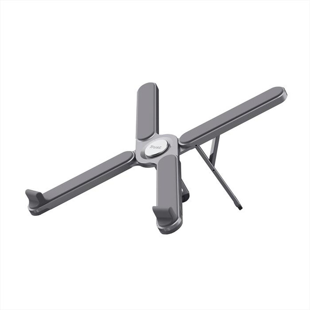 "TRUST - MACY FOLDABLE METAL LAPTOP STAND-Grey"