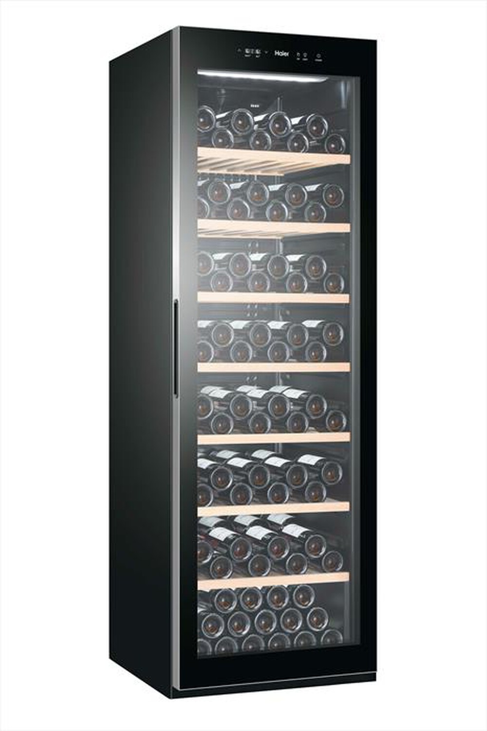 Immagine del prodotto HAIER - Cantinetta HWS188GAE Classe G 188 bottiglie-Nero